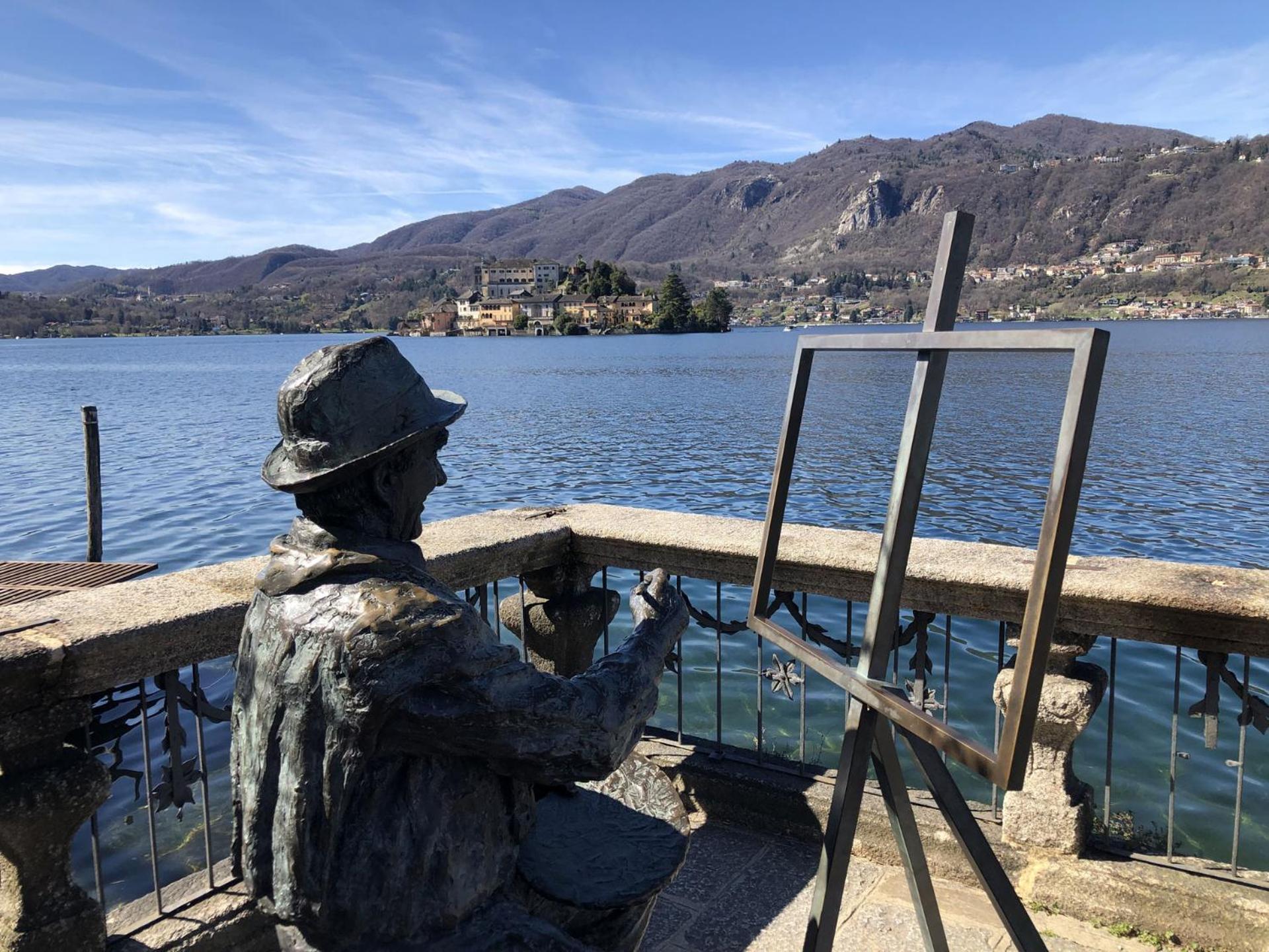 Appartamento Vacanze Al Lago Orta San Giulio Bagian luar foto